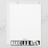 Geburtskarte Einladung (Rückseite)