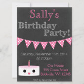 Geburtskarte Einladung (Vorderseite)