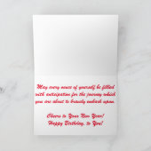 Geburtskarte "EMPRESS Riverboat" Karte (Innenseite)