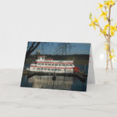 Geburtskarte "EMPRESS Riverboat" Karte (Gelbe Blume)