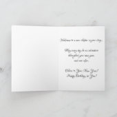 Geburtskarte "ExploraStory" Karte (Innenseite)