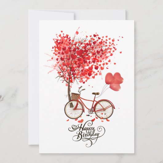 Geburtskarte Feiertagskarte (Vorderseite)