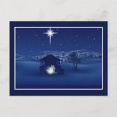 Geburtskarte Feiertagspostkarte (Vorderseite)