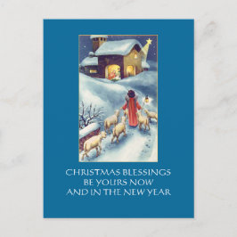 Geburtskarte Feiertagspostkarte