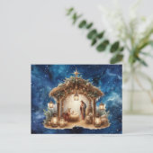 Geburtskarte Feiertagspostkarte (Stehend Vorderseite)