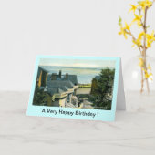 Geburtskarte - Felixstowe, Suffolk Karte (Gelbe Blume)