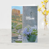 Geburtskarte für die Mama Karte (Gelbe Blume)