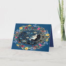 Geburtskarte für einen Aquarius 1/20 bis 2/18 Dankeskarte