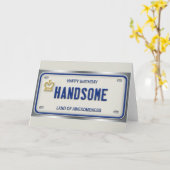 Geburtskarte für ihn karte (Gelbe Blume)