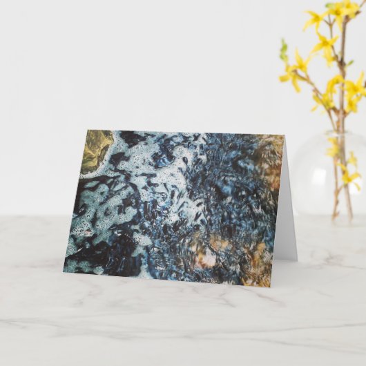 Geburtskarte "Fütternd Babyschotte" Karte (Gelbe Blume)