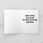 Geburtskarte Gefragt Karte (Innenseite)