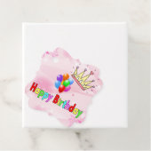 Geburtskarte Geschenkanhänger (Beispiel)