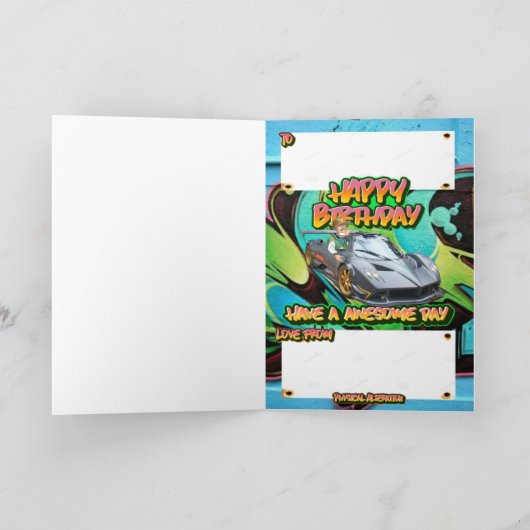 Geburtskarte Karte (Innenseite)