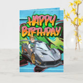 Geburtskarte Karte (Gelbe Blume)