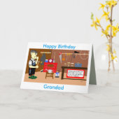 Geburtskarte Karte (Gelbe Blume)