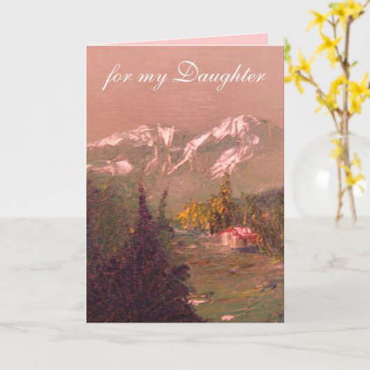 Geburtskarte Karte (Gelbe Blume)