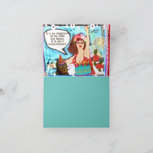 Geburtskarte Karte (Innenseite)