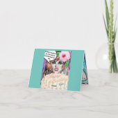 Geburtskarte Karte (Rückseite)