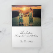 Geburtskarte Karte (Innenseite)