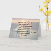 Geburtskarte Karte (Gelbe Blume)