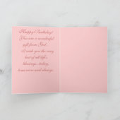 Geburtskarte Karte (Innenseite)