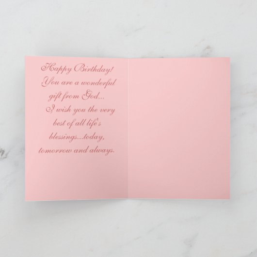 Geburtskarte Karte (Innenseite)