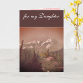 Geburtskarte Karte (Gelbe Blume)