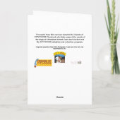 Geburtskarte Karte (Rückseite)