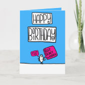 Geburtskarte Karte (Vorderseite)