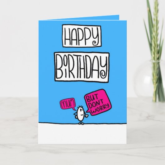 Geburtskarte Karte (Vorderseite)