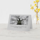 Geburtskarte Karte (Gelbe Blume)