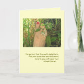 Geburtskarte Karte (Vorderseite)