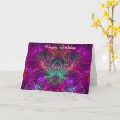 Geburtskarte Karte (Gelbe Blume)