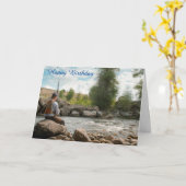 Geburtskarte Karte (Gelbe Blume)