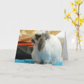 Geburtskarte Karte (Gelbe Blume)