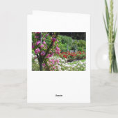 Geburtskarte Karte (Rückseite)