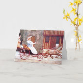 Geburtskarte, Marie Corelli Karte (Gelbe Blume)