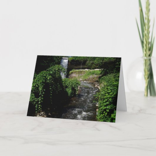 Geburtskarte "Minnehaha Falls #4" Karte (Vorderseite)