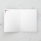 Geburtskarte mit Cocktails Karte (Innenseite)