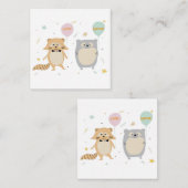 Geburtskarte Mitteilungskarte (Vorne/Hinten)