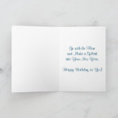 Geburtskarte "Multnomah Falls" Karte (Innenseite)