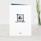 Geburtskarte "Perfect Friend" mit Niedlichem Basse Karte (Rückseite)