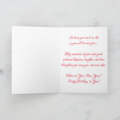 Geburtskarte "Peter Pan Sugar Peas" Karte (Innenseite)