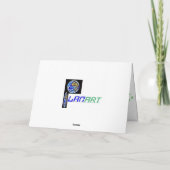 Geburtskarte "Puddigan". Karte (Rückseite)