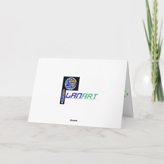 Geburtskarte "Puddigan". Karte (Rückseite)