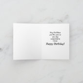 Geburtskarte Religiös Dankeskarte (Innenseite)