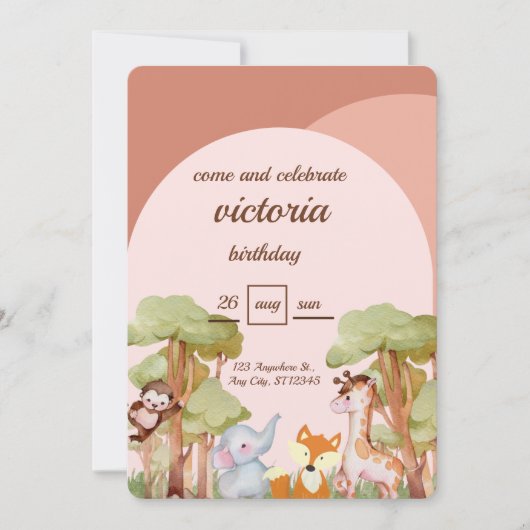 Geburtskarte Save The Date (Vorderseite)