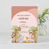 Geburtskarte Save The Date (Stehend Vorderseite)