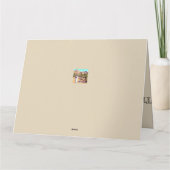 Geburtskarte "Schwester" Karte (Rückseite)