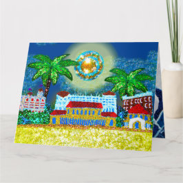 Geburtskarte | Sequin Beach, Sydney Australien Karte